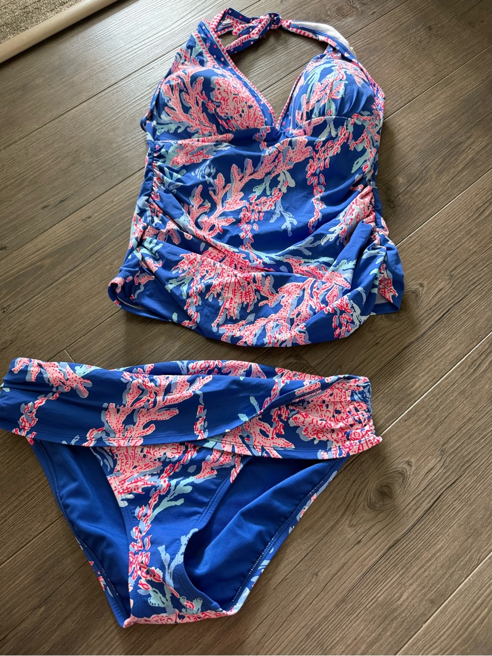 Lilly Pulitzer Bliss Tankini Swim Set Size 10